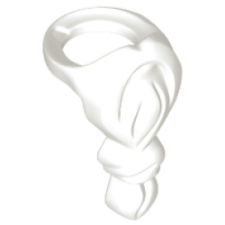 Minifigure Beard, Long with Knot
