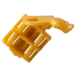 Minifigure Armor Shoulder Pad with Wing End and Scabbard for 2 Katanas