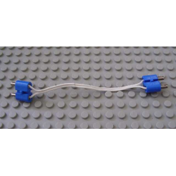 Electric, Wire 12V / 4.5V with two Blue 2-prong connectors, 11 Studs Long