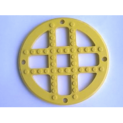 Fabuland Plate, Round 13 2/3 Stud Diameter - (Ferris Wheel Side, Merry-Go-Round Type 2 Base) Fabuland Plate, Round 13 2/3 Stud Diameter - (Ferris Wheel Side, Merry-Go-Round Type 2 Base)