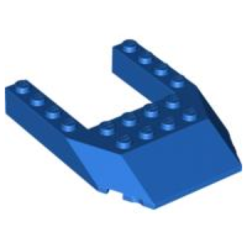 Деталь LEGO 32084 Wedge 6 x 8 Cutout - Blue
