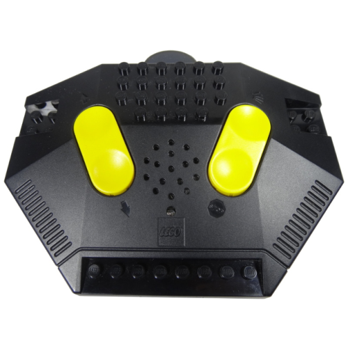 Деталь LEGO 40529c01 Electric, Train 9V RC Train Remote Control, Dark Bluish Gray Bottom, Yellow Buttons