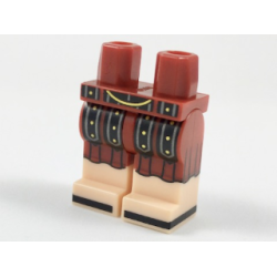 Hips and Legs with Tunic with Leather Straps with Gold Studs and Light Nougat Feet with Black Sandals Pattern Hips and Legs with Tunic with Leather Straps with Gold Studs and Light Nougat Feet with Black Sandals Pattern