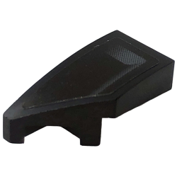 Wedge 2 x 1 x 2/3 Left with Dark Bluish Gray Air Intake Grille Pattern (Sticker) - Set 76909 Wedge 2 x 1 x 2/3 Left with Dark Bluish Gray Air Intake Grille Pattern (Sticker) - Set 76909