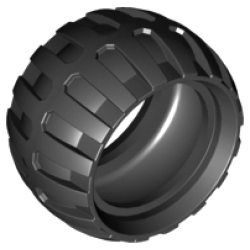 Tire 43.2mm D. x 26mm Balloon Small