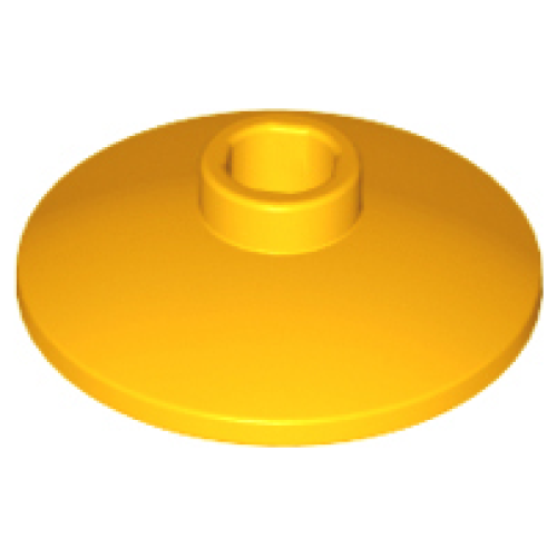 Деталь LEGO 4740 Dish 2 x 2 Inverted (Radar) - Bright Light Orange