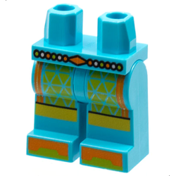 Hips and Legs with Silver, Lime and Orange Belt, Triangles and Stripes, Yellow Knees Pattern Hips and Legs with Silver, Lime and Orange Belt, Triangles and Stripes, Yellow Knees Pattern