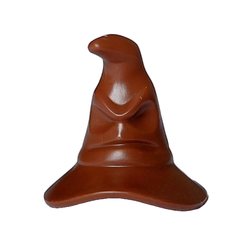 Деталь LEGO 38974 Minifigure, Headgear Hat, Wizard / Witch with Face (HP Sorting Hat)