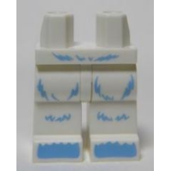 Hips and Legs with Bright Light Blue Hair Pattern (Yeti) Hips and Legs with Bright Light Blue Hair Pattern (Yeti)