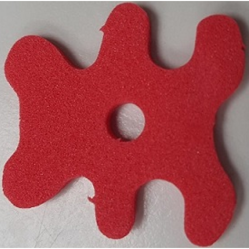 Деталь LEGO bb1119 Foam Scala Teddy Bear with Hole