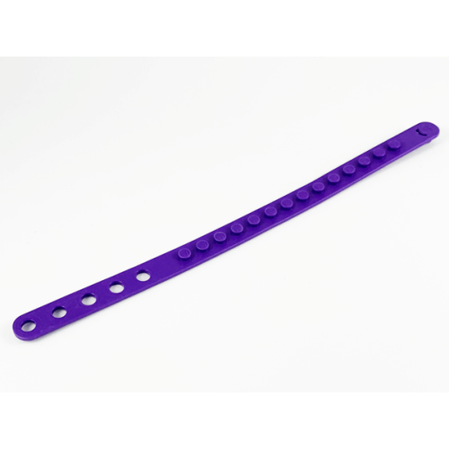 Деталь LEGO 67196 Bracelet with 1 x 14 Studs and 5 Holes