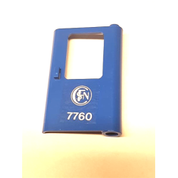 Door 1 x 4 x 5 Train Right, Thin Support at Bottom with French Old Version Train Logo and '7760' Pattern (Sticker) - Set 7760 Door 1 x 4 x 5 Train Right, Thin Support at Bottom with French Old Version Train Logo and '7760' Pattern (Sticker) - Set 7760
