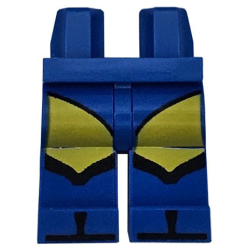 Hips and Legs with Outlined Yellow Thigh Pads and Black Toes Pattern Hips and Legs with Outlined Yellow Thigh Pads and Black Toes Pattern