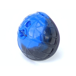Bionicle Tridax Pod Half with Marbled Blue Pattern
