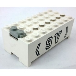 Electric 9V Battery Box Small without Battery Cover with 9V Pattern