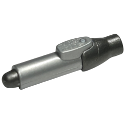 Minifigure, Utensil Pen with Molded Pearl Dark Gray Tip and Cap Pattern