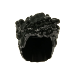 Minifigure, Hair Coiled and Mid-Length Sides Minifigure, Hair Coiled and Mid-Length Sides