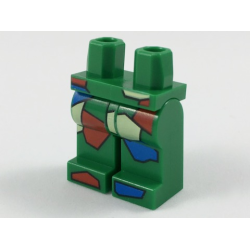 Hips and Legs with Red, Bright Light Yellow, and Blue Quilt Patches Pattern Hips and Legs with Red, Bright Light Yellow, and Blue Quilt Patches Pattern