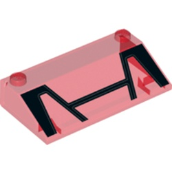 Slope 33 3 x 6 without Inner Walls with SW Kylo Ren's TIE Fighter Cockpit Pattern Slope 33 3 x 6 without Inner Walls with SW Kylo Ren's TIE Fighter Cockpit Pattern