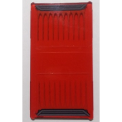 Glass for Window 1 x 4 x 6 with Red Laser Bars Pattern (Stickers) - Set 76048