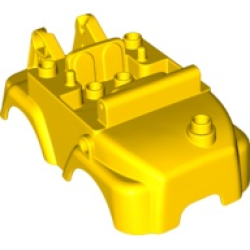 Duplo Bulldozer Body with Red Gaskets