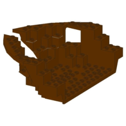 Boat, Hull Large Bow 12 x 16 x 5 1/3, Top Boat, Hull Large Bow 12 x 16 x 5 1/3, Top