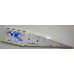 Wedge 12 x 3 Right with Snow and Ice Pattern (Stickers) - Set 3538