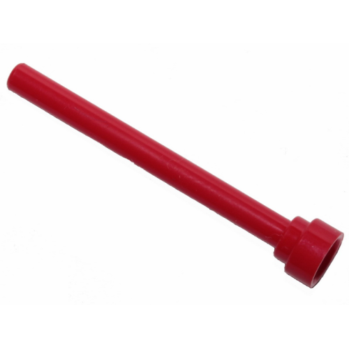 Деталь LEGO 3957b Antenna 4H - Flat Top - Red