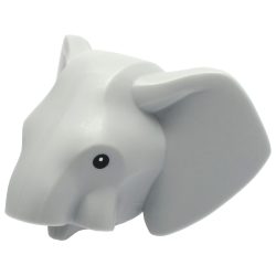 Elephant Head with Black Eyes Pattern Elephant Head with Black Eyes Pattern