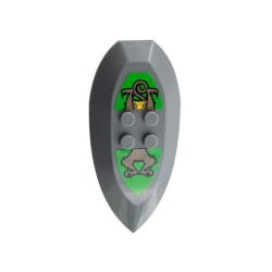 Large Figure Shield, Rascus (Nestlé Promotional) with Monkey Pattern (Stickers) - Set 4941