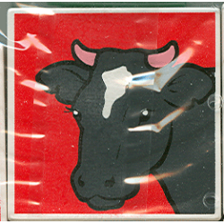 Duplo, Tile 2 x 2 x 1 with Cow Mosaic Picture 13 Pattern Duplo, Tile 2 x 2 x 1 with Cow Mosaic Picture 13 Pattern