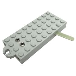 Electric, Train 4.5V Automatic Pole Reverser Brick 4 x 9 with Magnet Holder