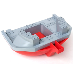 Boat, Hull Giant Bow 19 x 22 with Light Bluish Gray Top (47980 / 47981) Boat, Hull Giant Bow 19 x 22 with Light Bluish Gray Top (47980 / 47981)