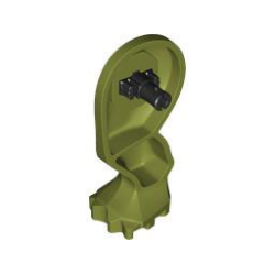 Dinosaur Leg Large (Rear) Triceratops / Stegosaurus with Black Pin - Right