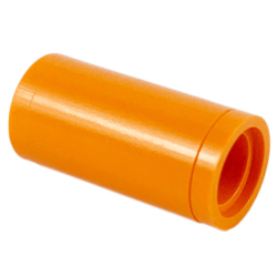 Technic, Pin Connector Round 2L without Slot (Pin Joiner Round) - Orange Technic, Pin Connector Round 2L without Slot (Pin Joiner Round) - Orange