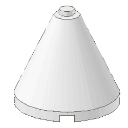 Cone 4 x 4 x 3