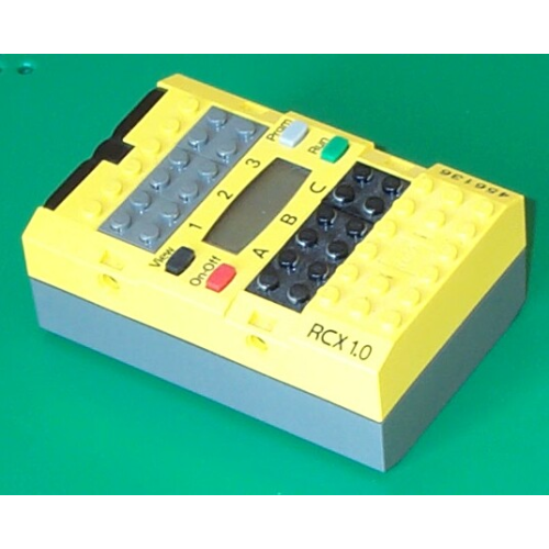 Деталь LEGO 884b Mindstorms RCX 1.0 without Power Jack (from Mindstorms 1.5 sets) - Complete Brick