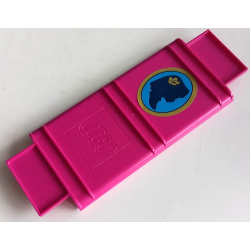 Container, Book Cover Binding, 16 x 6 x 1 (Storybook Adventures) with Dark Blue Mulan Silhouette with Gold Flower on Medium Azure Background, Oval Border Pattern (Sticker) - Set 43174 Container, Book Cover Binding, 16 x 6 x 1 (Storybook Adventures) with Dark Blue Mulan Silhouette with Gold Flower on Medium Azure Background, Oval Border Pattern (Sticker) - Set 43174