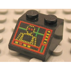 Slope 45 2 x 2 with Spyrius Droid Image Pattern