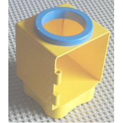Primo Shape Sorter Chamber, Blue Circle with Circular Opening