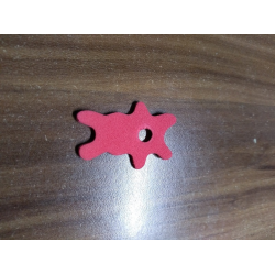 Foam Scala Toy 5 x 3 with Hole #3152 - Red Foam Scala Toy 5 x 3 with Hole #3152 - Red
