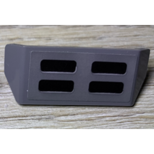 Деталь LEGO 98834pb31 Vehicle, Spoiler with Bar Handle with Black Grille with 4 Air Vent Holes Pattern (Sticker) - Set 75894