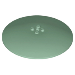 Dish 10 x 10 Inverted (Radar) - Solid Studs - Sand Green Dish 10 x 10 Inverted (Radar) - Solid Studs - Sand Green