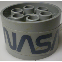 Wheel 20 x 30 Technic with NASA Pattern (Sticker) - Set 1682