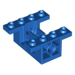 Technic, Gearbox 4 x 4 x 1 2/3 - Blue Technic, Gearbox 4 x 4 x 1 2/3 - Blue