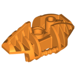 Bionicle Piraka Leg Upper Section Cover - Orange