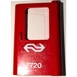Door 1 x 4 x 5 Train Right, Thin Support at Bottom with Dutch NS '7720' Pattern (Sticker) - Set 7720 Door 1 x 4 x 5 Train Right, Thin Support at Bottom with Dutch NS '7720' Pattern (Sticker) - Set 7720
