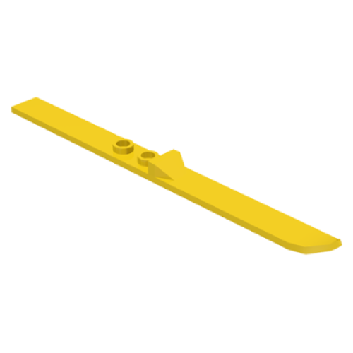 Деталь LEGO 2713 Technic, Figure Accessory Ski - Yellow