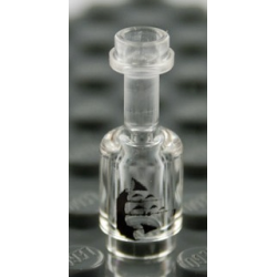 Minifigure, Utensil Bottle with Black Sailing Ship Pattern Minifigure, Utensil Bottle with Black Sailing Ship Pattern