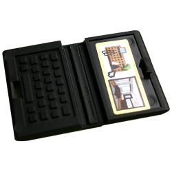 Minifigure, Utensil Computer Laptop with Room and Shelves with Bright Light Yellow Border on Screen Pattern (Sticker) - Set 10291 Minifigure, Utensil Computer Laptop with Room and Shelves with Bright Light Yellow Border on Screen Pattern (Sticker) - Set 10291